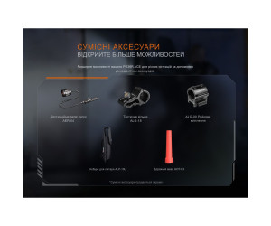 Фонарь тактический ручной Fenix PD36R ACE 3000 лм